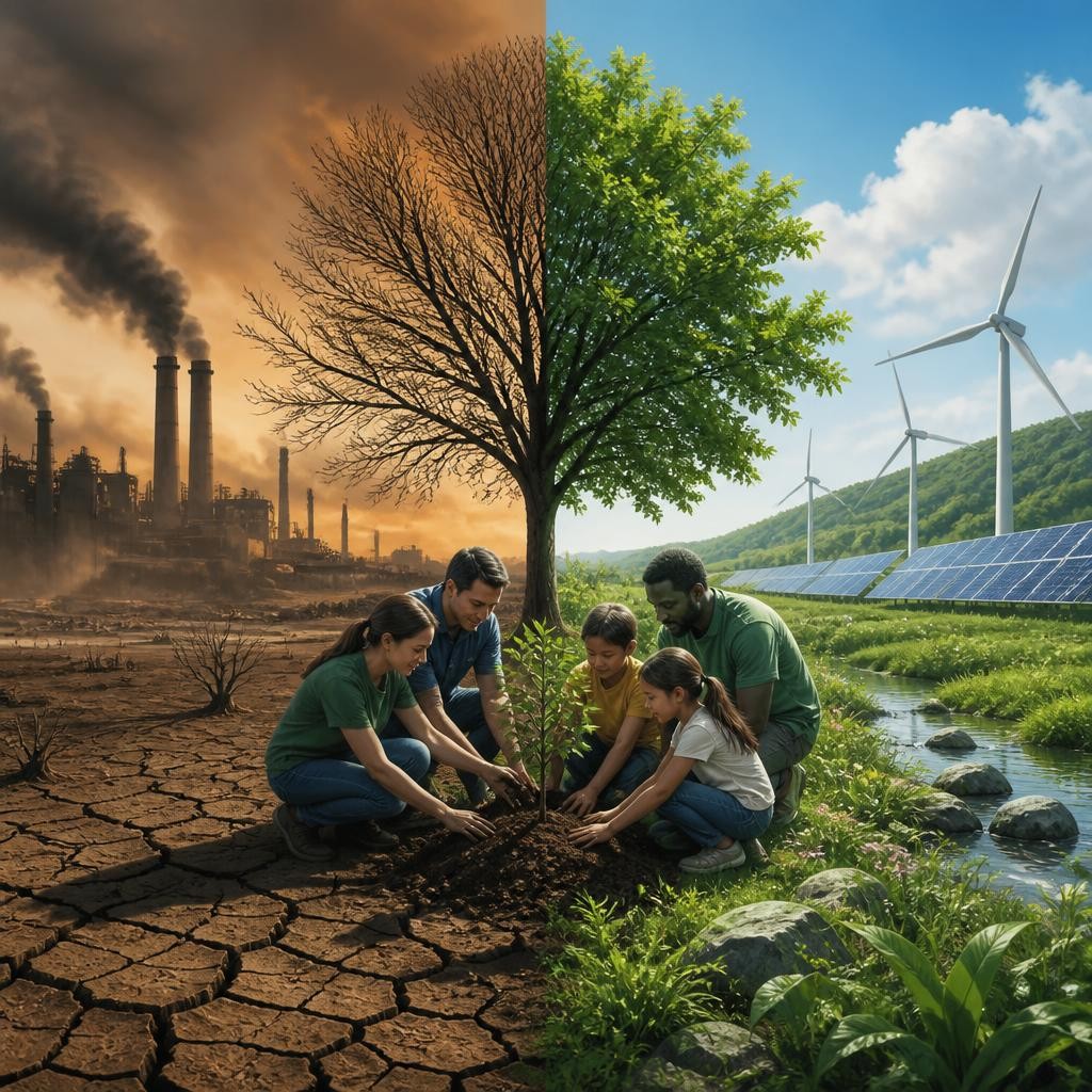 Illustration for the English word “mitigate”