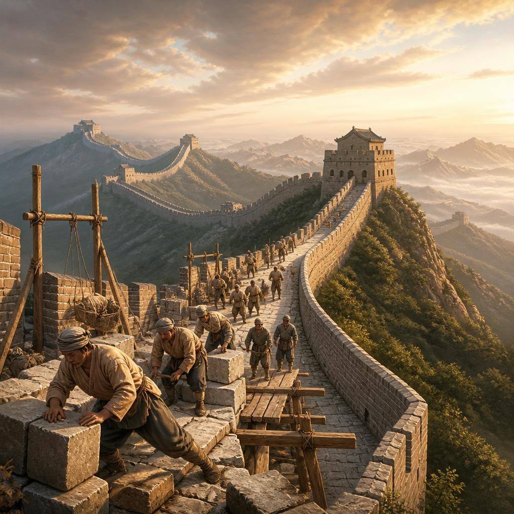 Illustration for the English word “monumental”