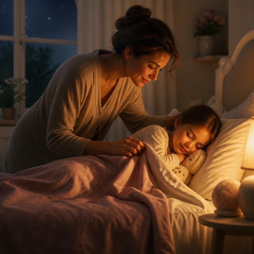 Illustration for the English word “mother”