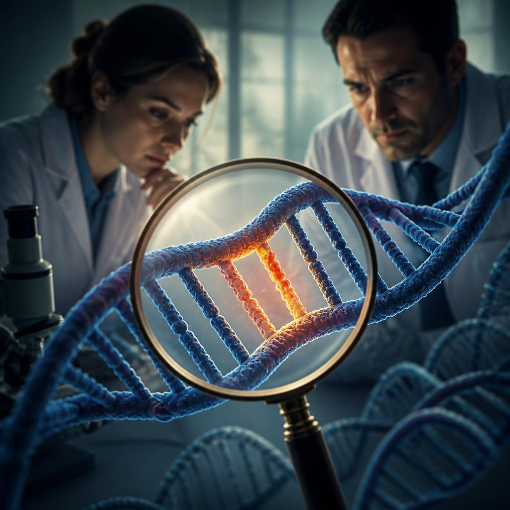 Illustration for the English word “mutation”