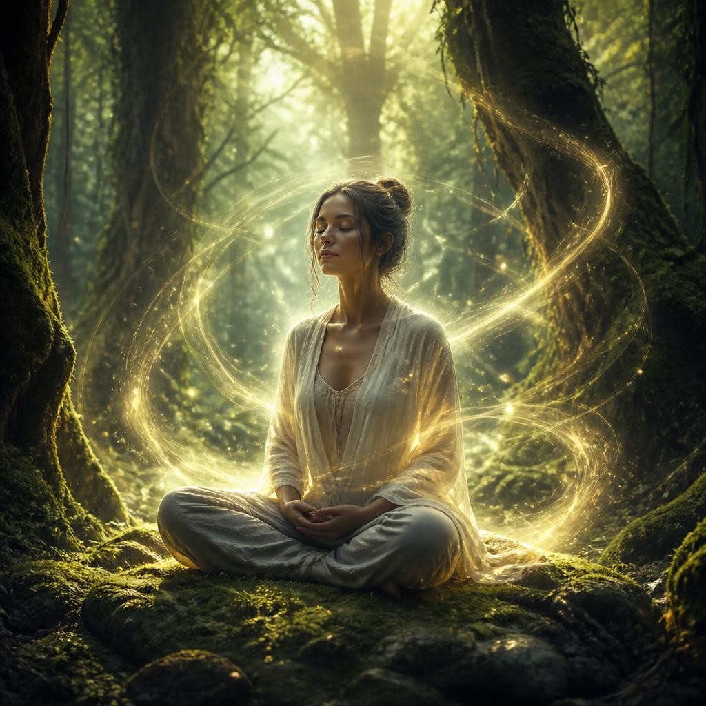 Illustration for the English word “mystical”