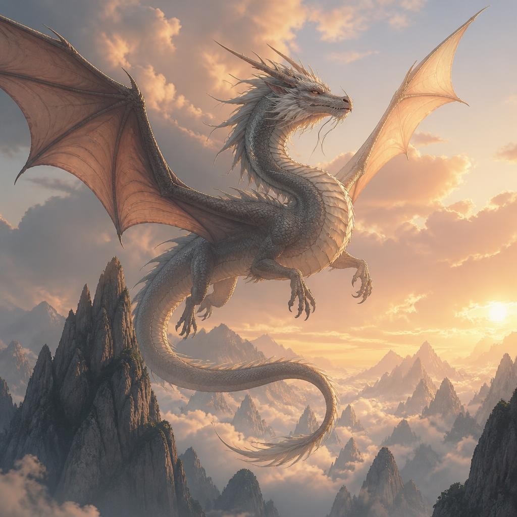 Illustration for the English word “mythical”