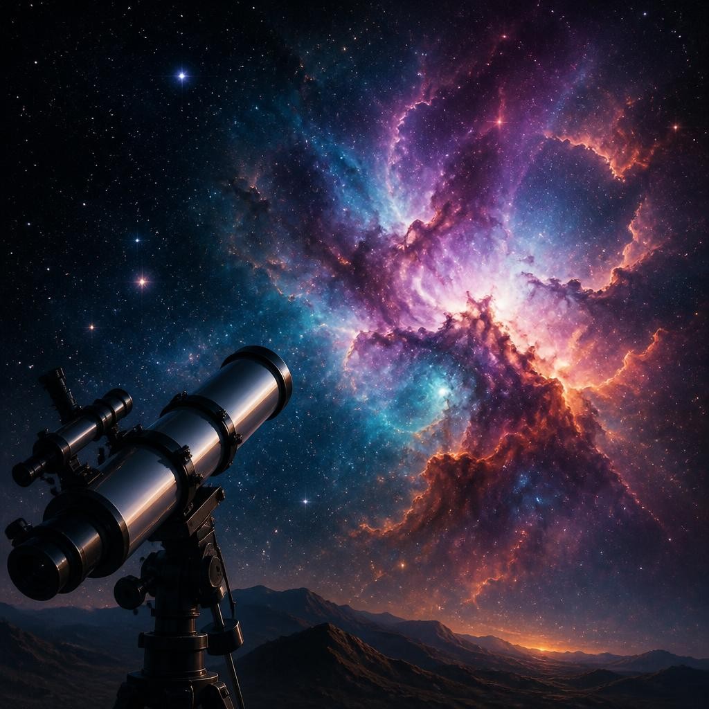Illustration for the English word “nebula”