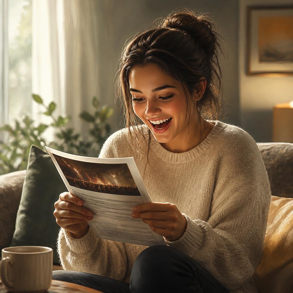 Illustration for the English word “news”