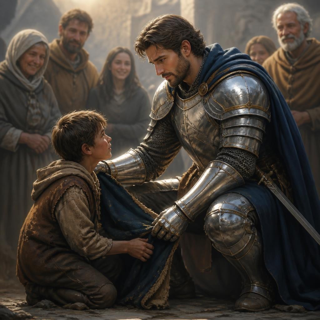 Illustration for the English word “noble”