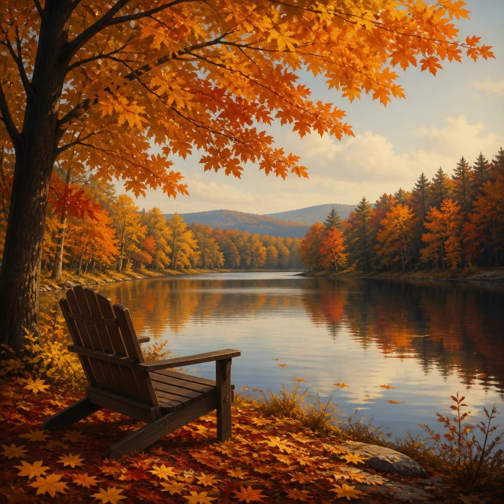 Illustration for the English word “october”