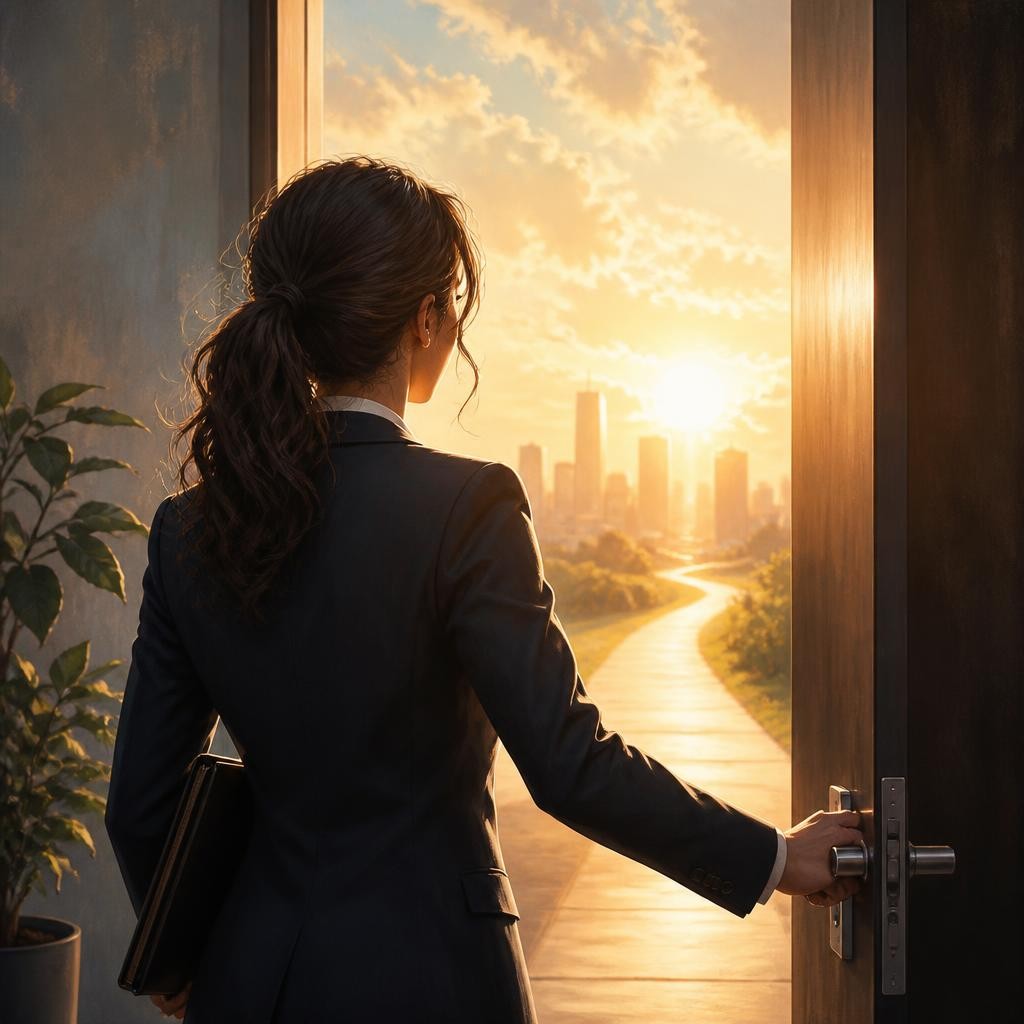 Illustration for the English word “opportunity”