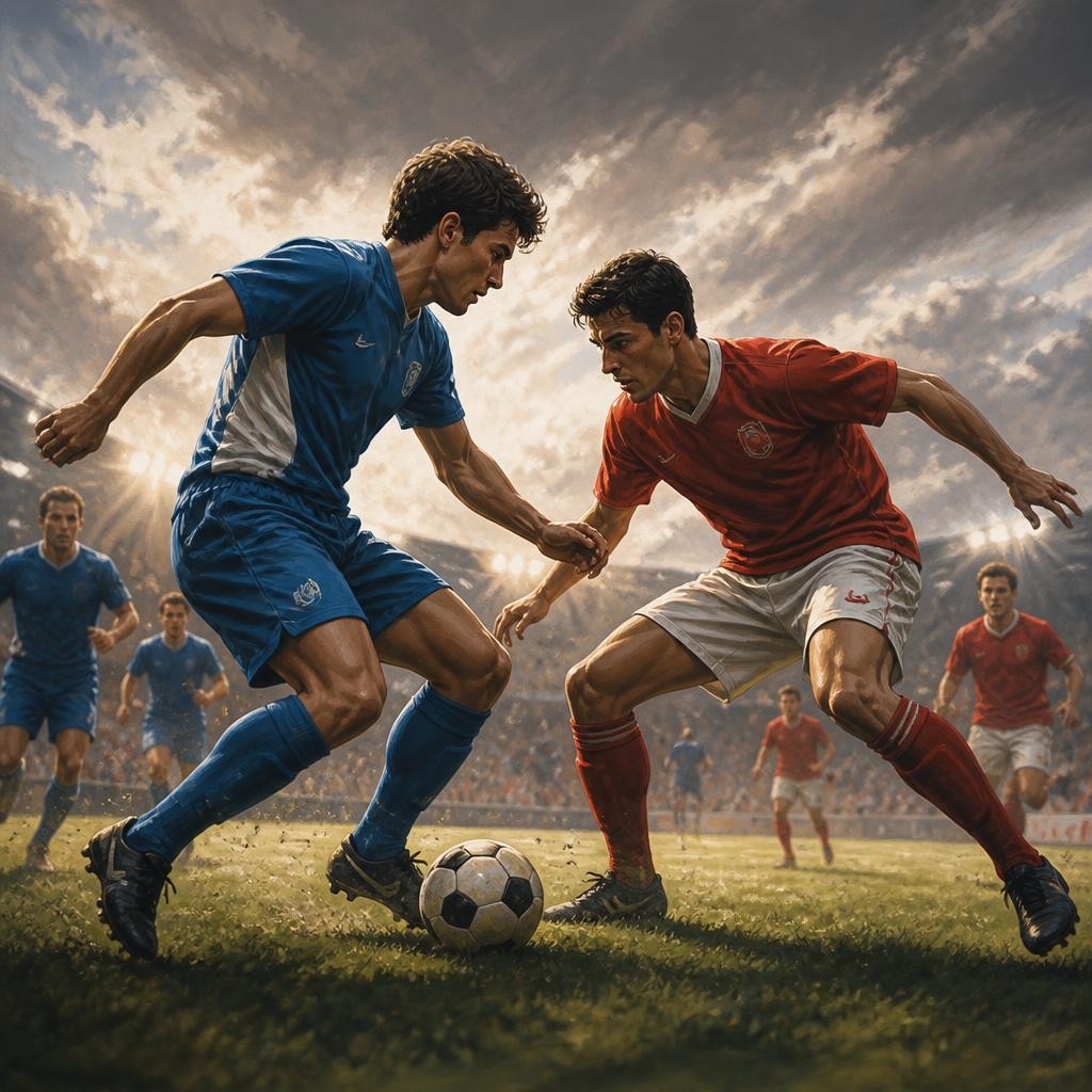 Illustration for the English word “opposition”