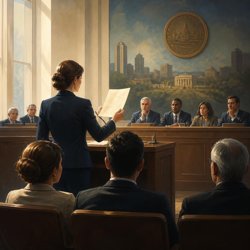 Illustration for the English word “ordinance”