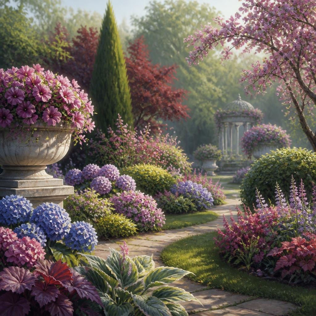 Illustration for the English word “ornamental”