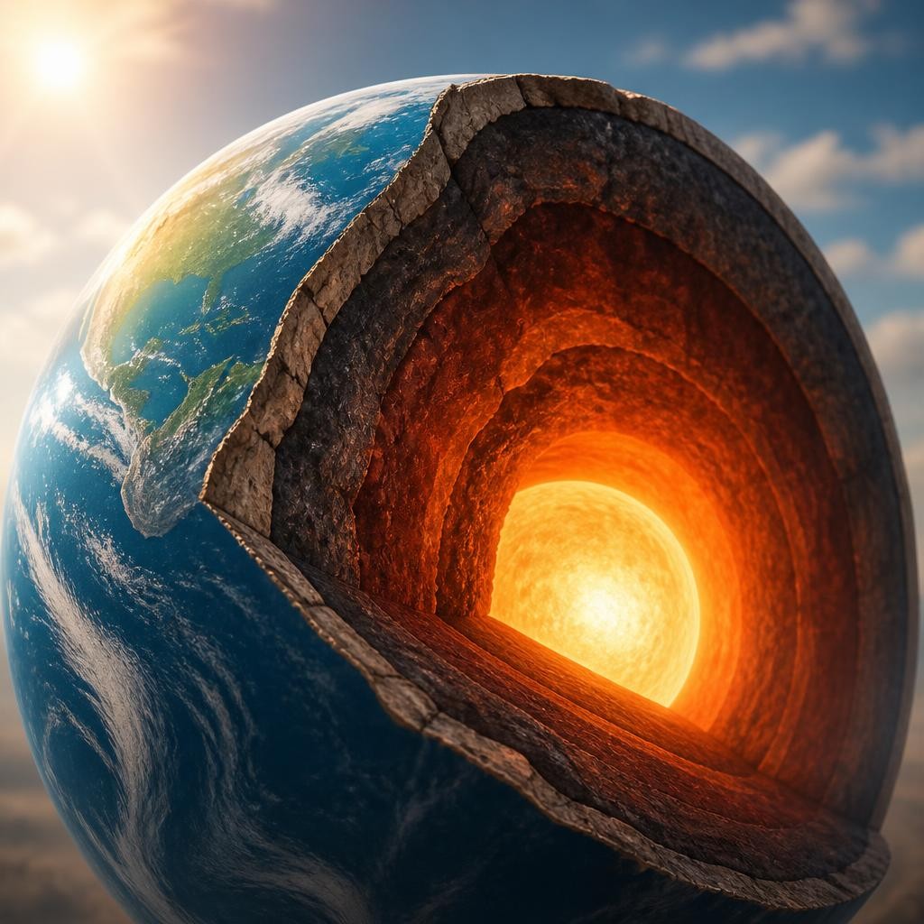 Illustration for the English word “outer”