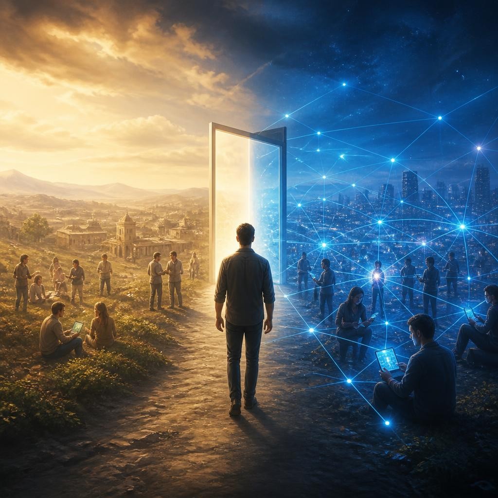 Illustration for the English word “paradigm”