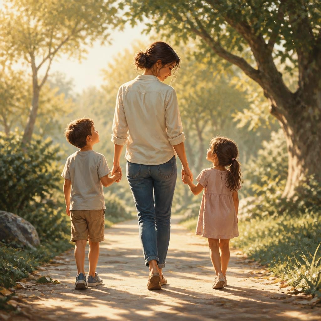 Illustration for the English word “parent”