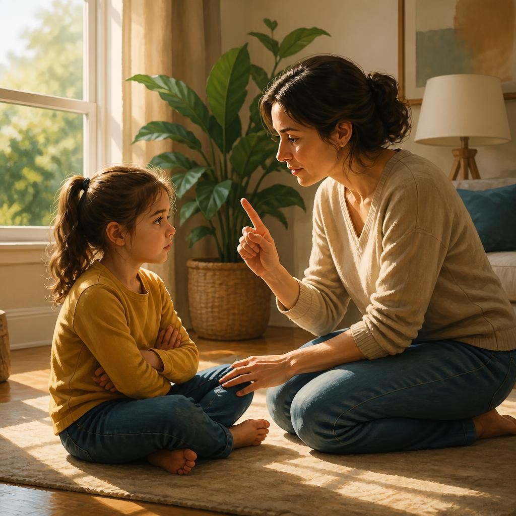 Illustration for the English word “parenting”