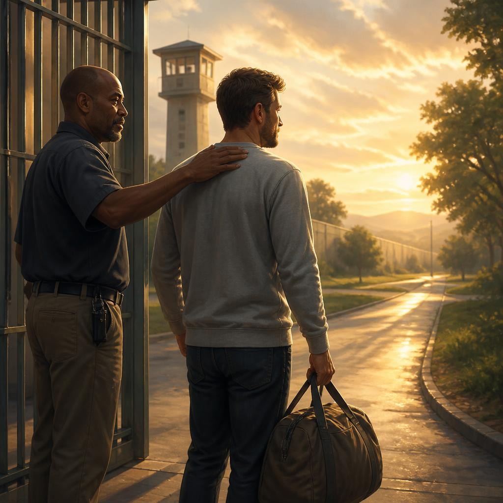 Illustration for the English word “parole”