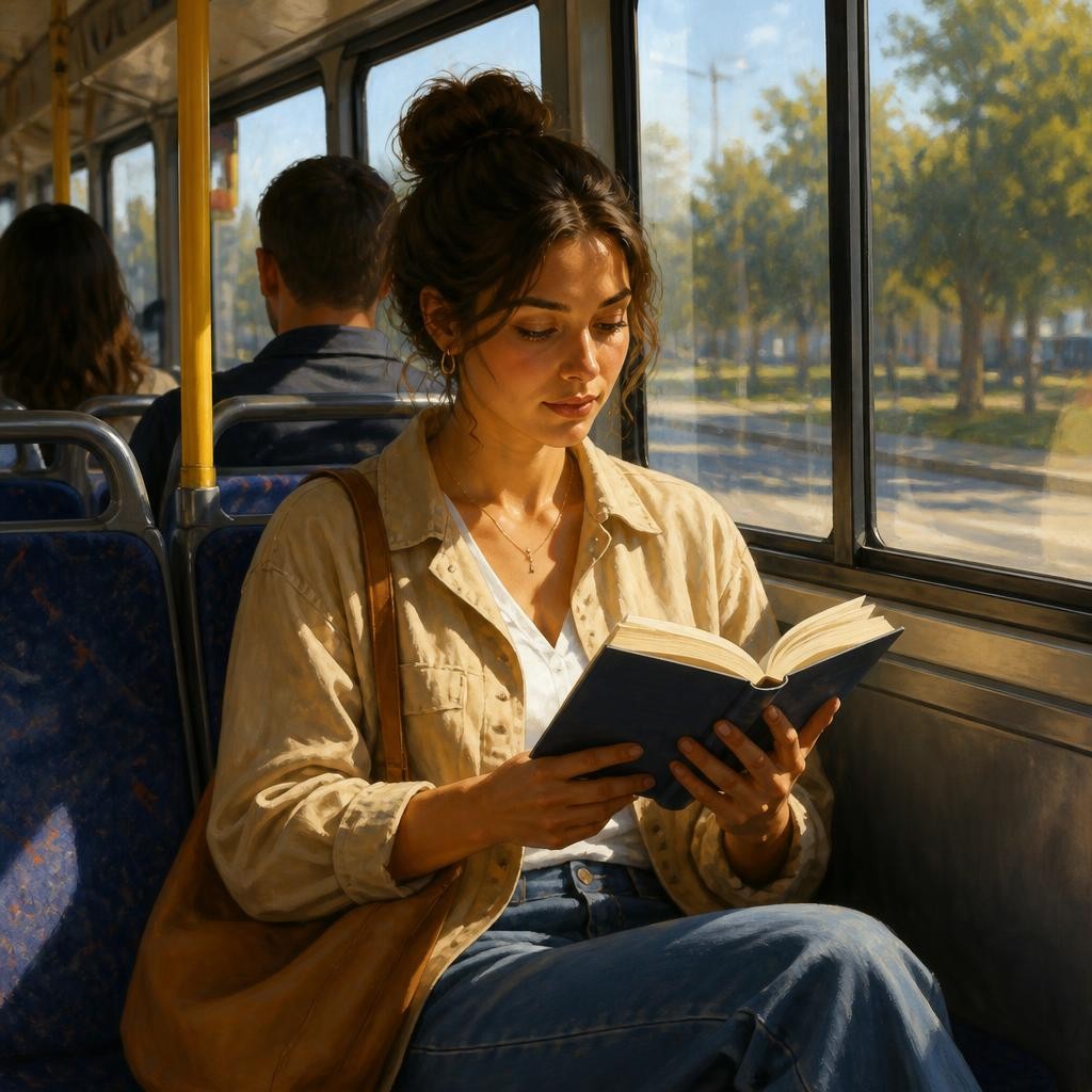Illustration for the English word “passenger”