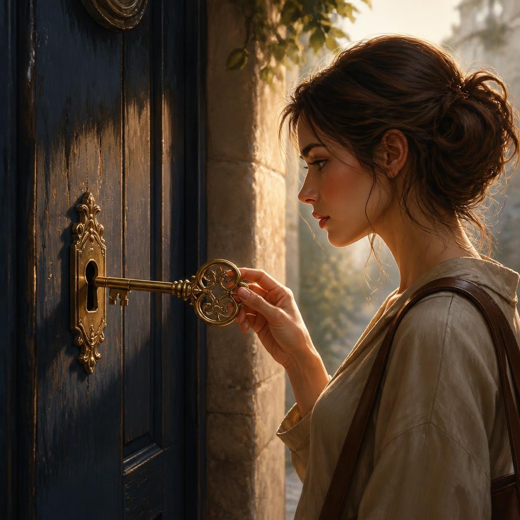 Illustration for the English word “password”