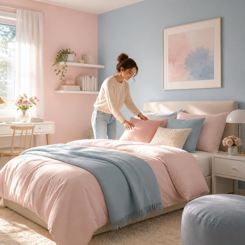 Illustration for the English word “pastel”