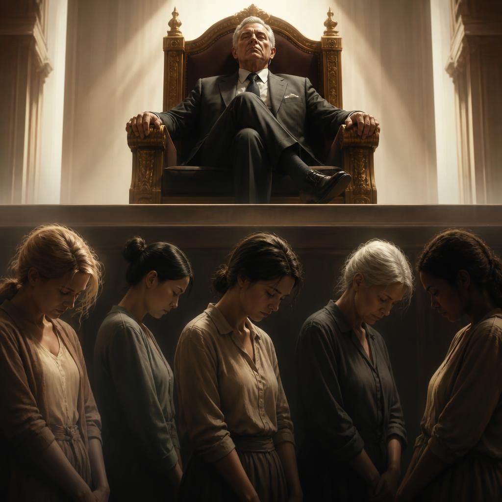 Illustration for the English word “patriarchal”