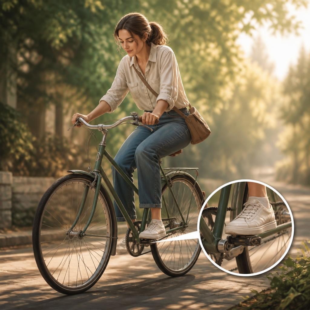 Illustration for the English word “pedal”