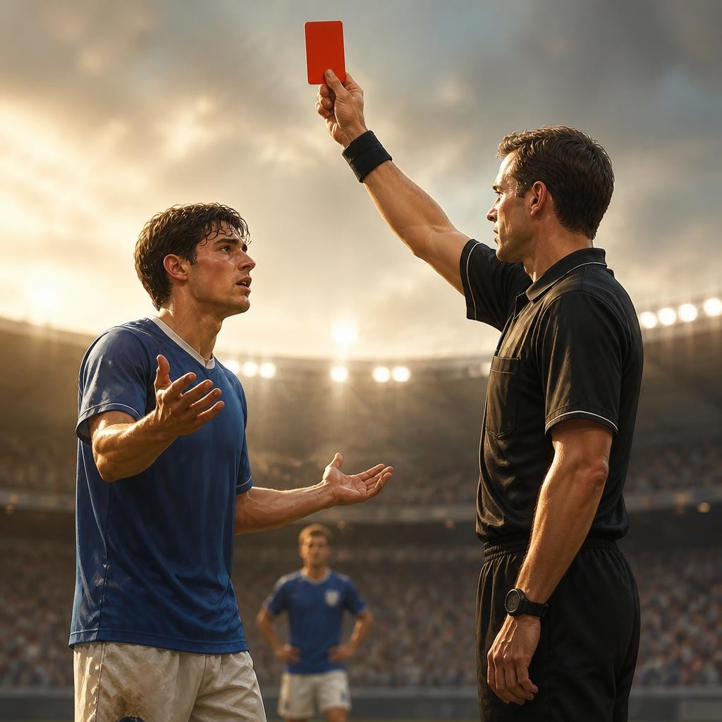 Illustration for the English word “penalty”