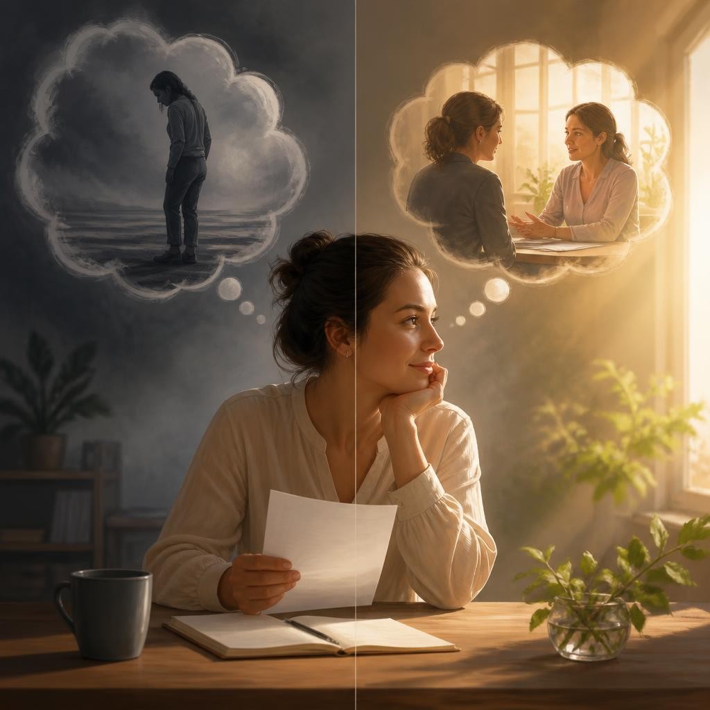 Illustration for the English word “perception”