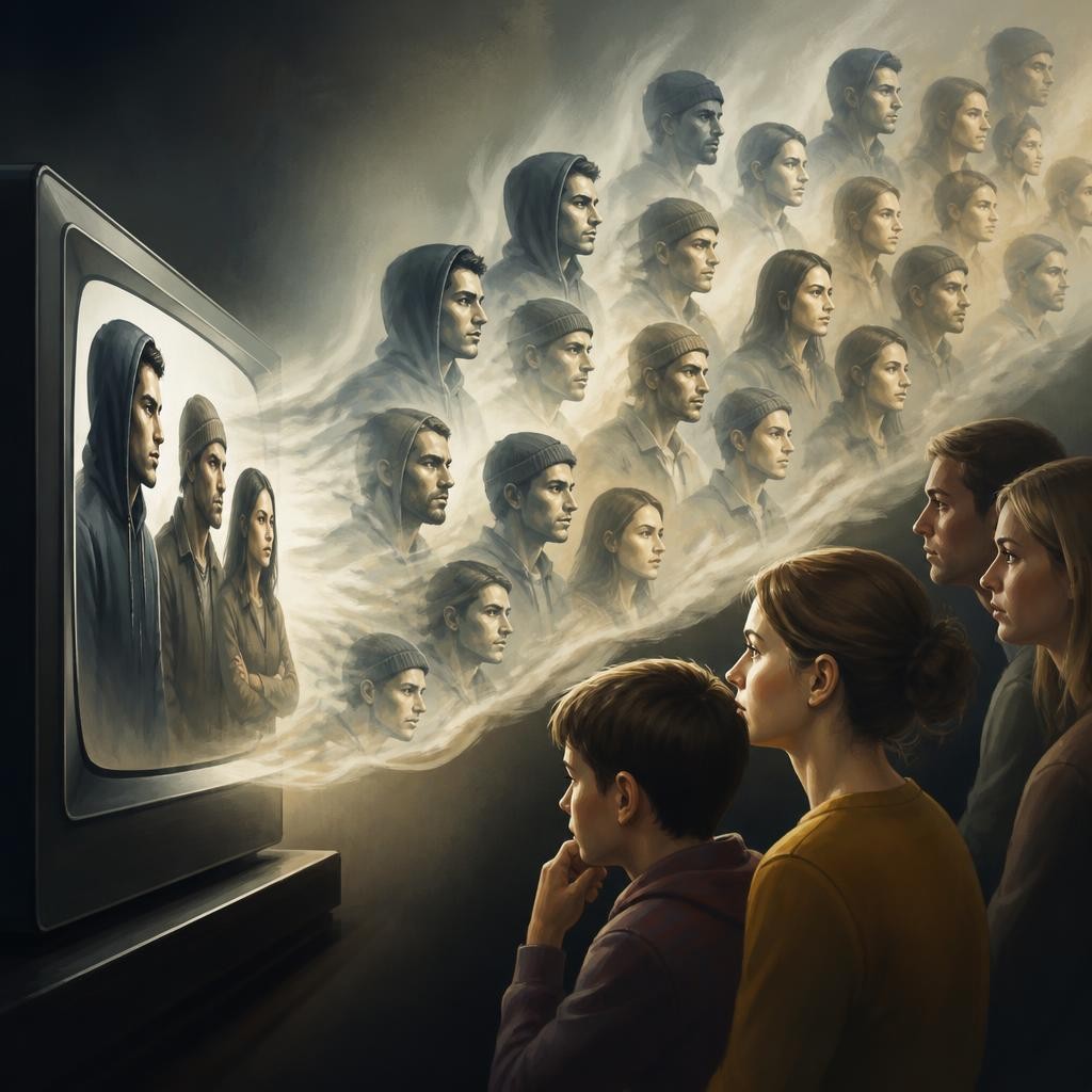Illustration for the English word “perpetuate”