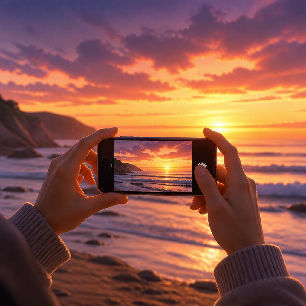 Illustration for the English word “photo”