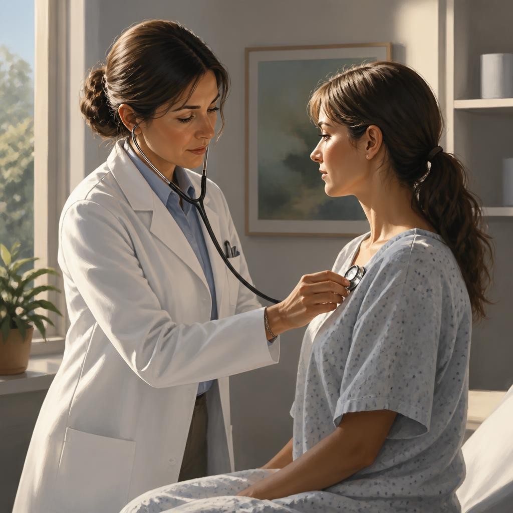 Illustration for the English word “physician”