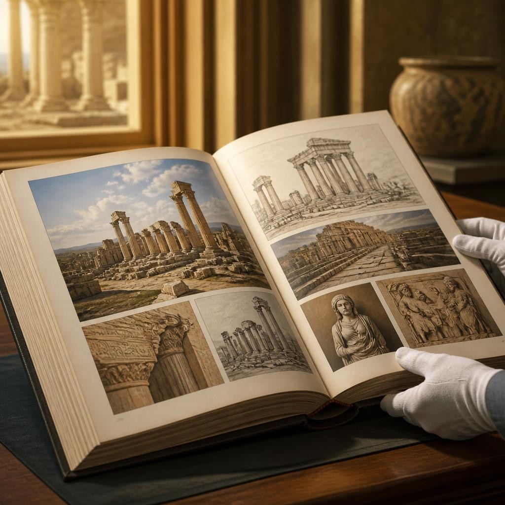 Illustration for the English word “pictorial”