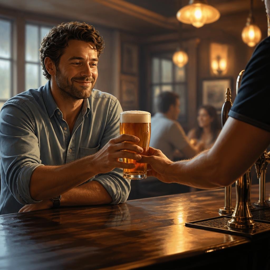 Illustration for the English word “pint”