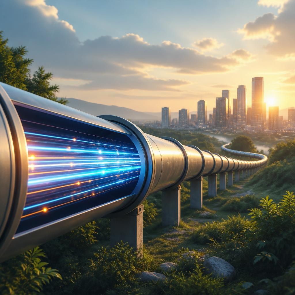 Illustration for the English word “pipeline”