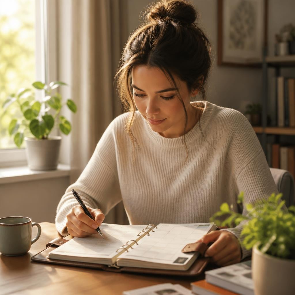 Illustration for the English word “planner”