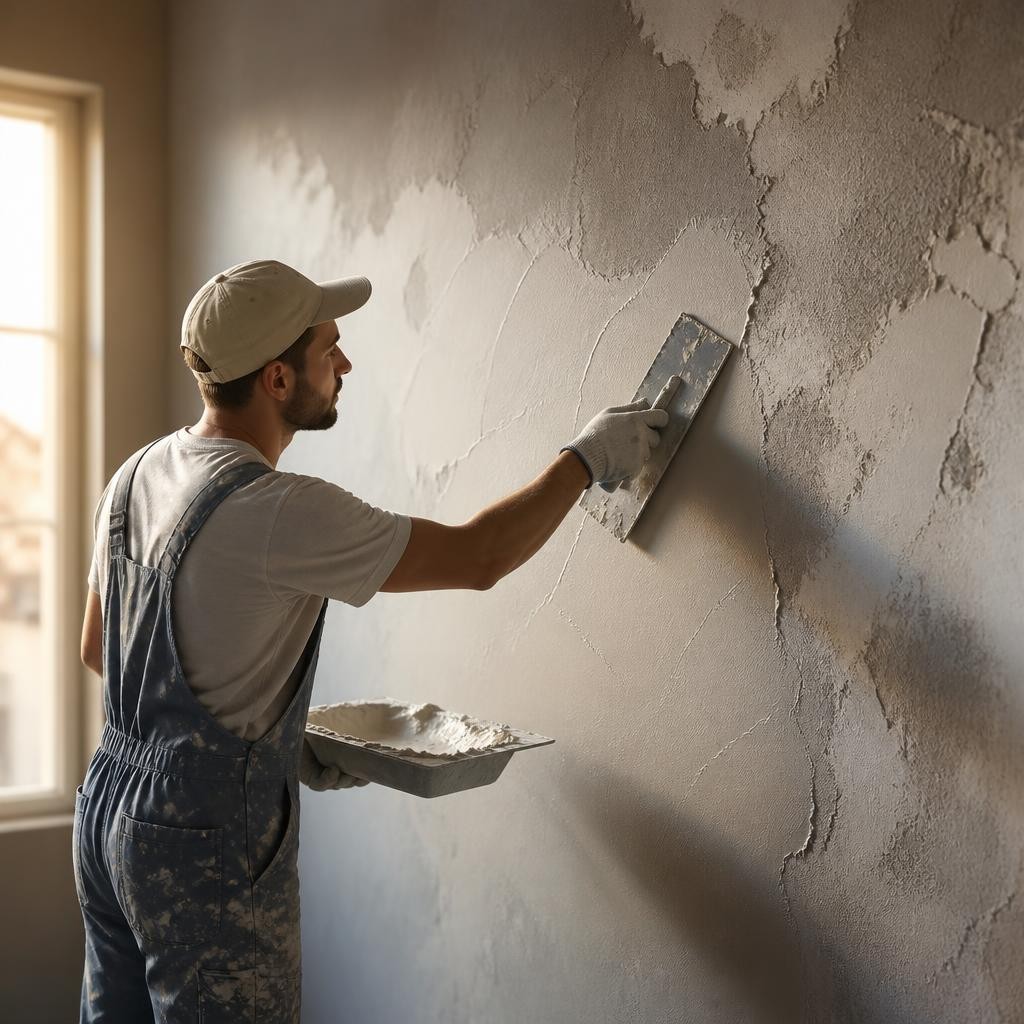 Illustration for the English word “plaster”