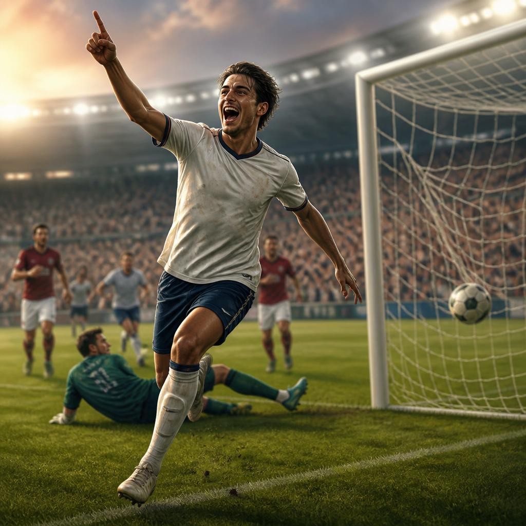 Illustration for the English word “player”