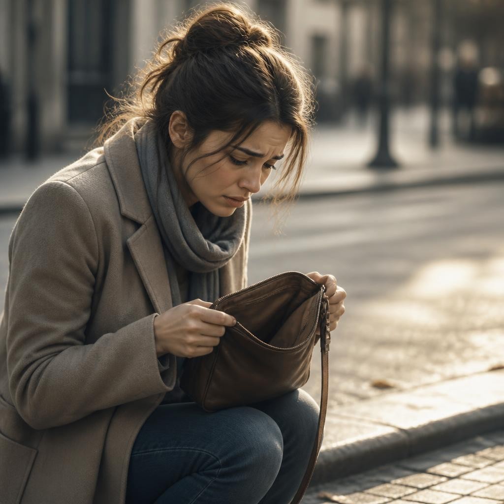 Illustration for the English word “poor”