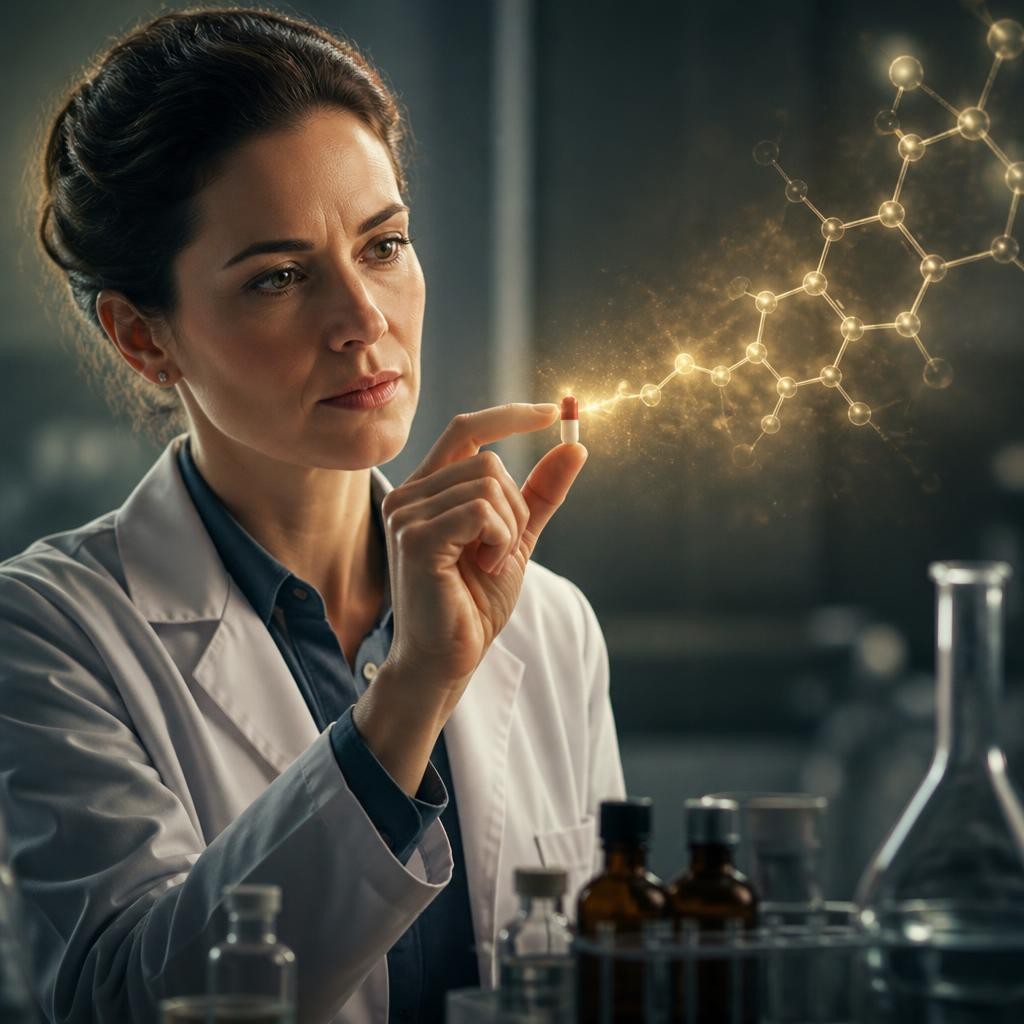 Illustration for the English word “potent”
