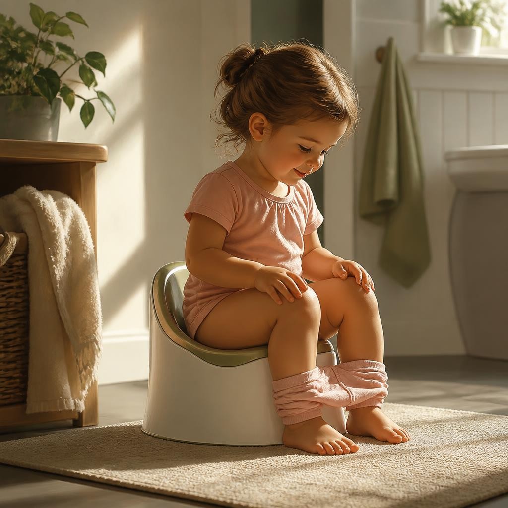 Illustration for the English word “potty”