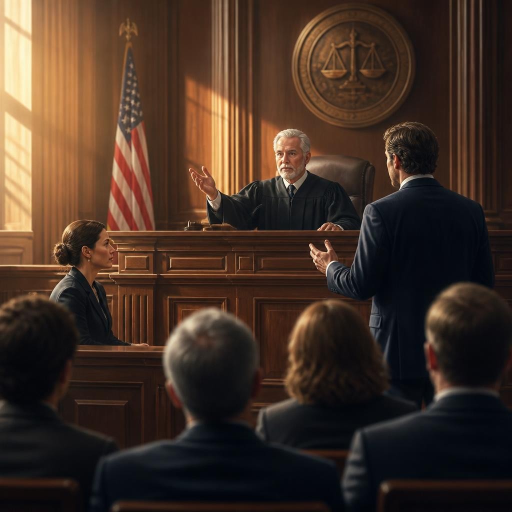 Illustration for the English word “proceedings”