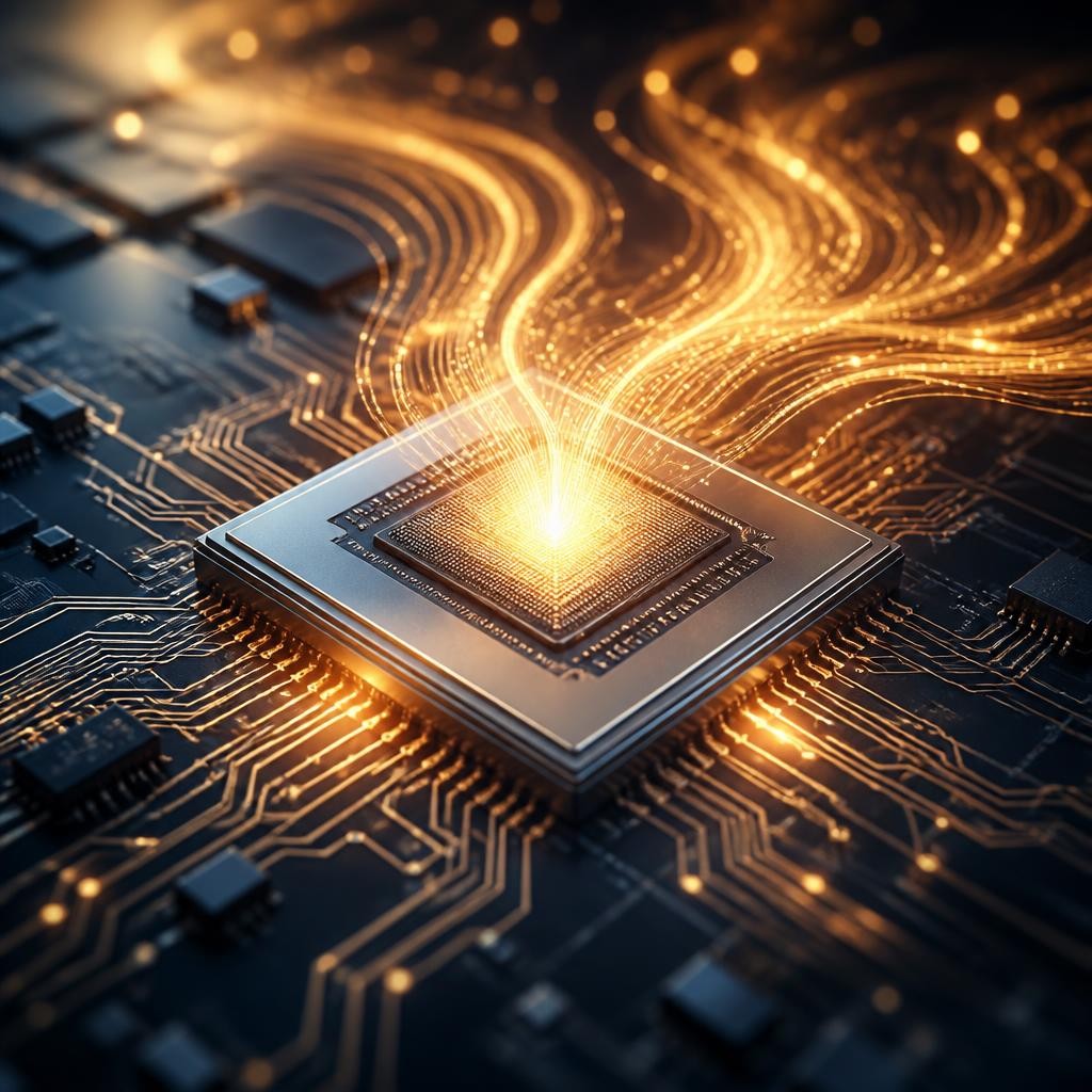 Illustration for the English word “processors”
