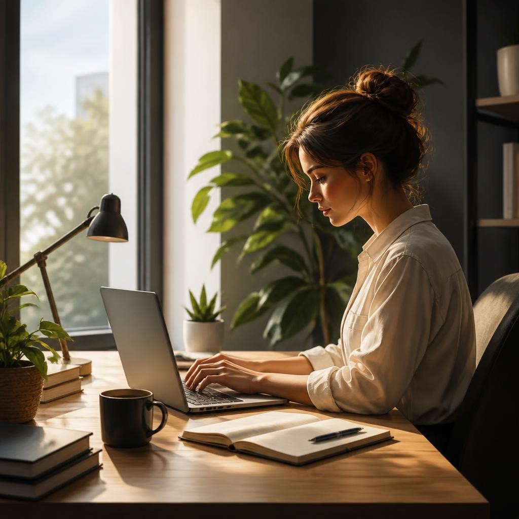 Illustration for the English word “productivity”