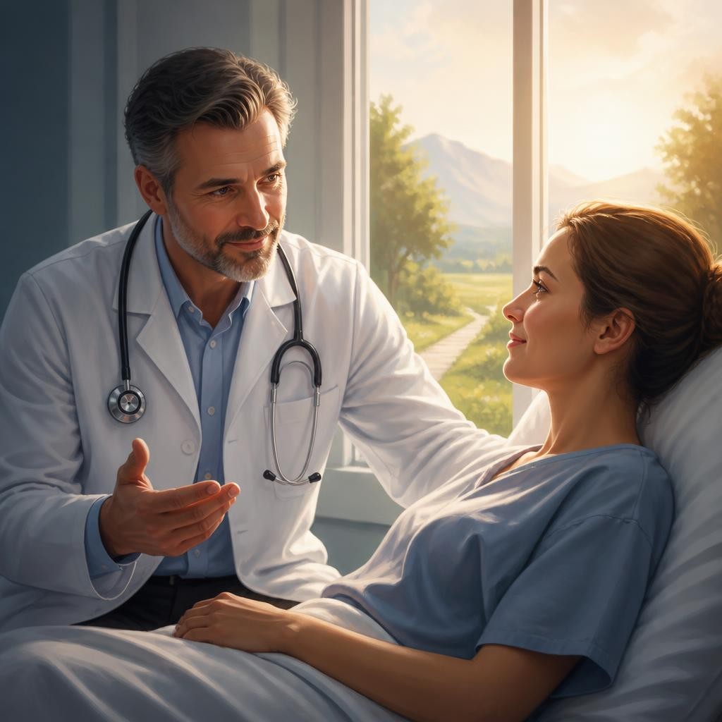 Illustration for the English word “prognosis”