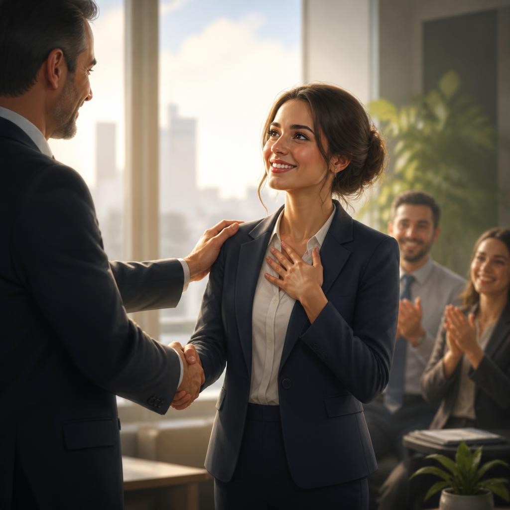 Illustration for the English word “promotion”