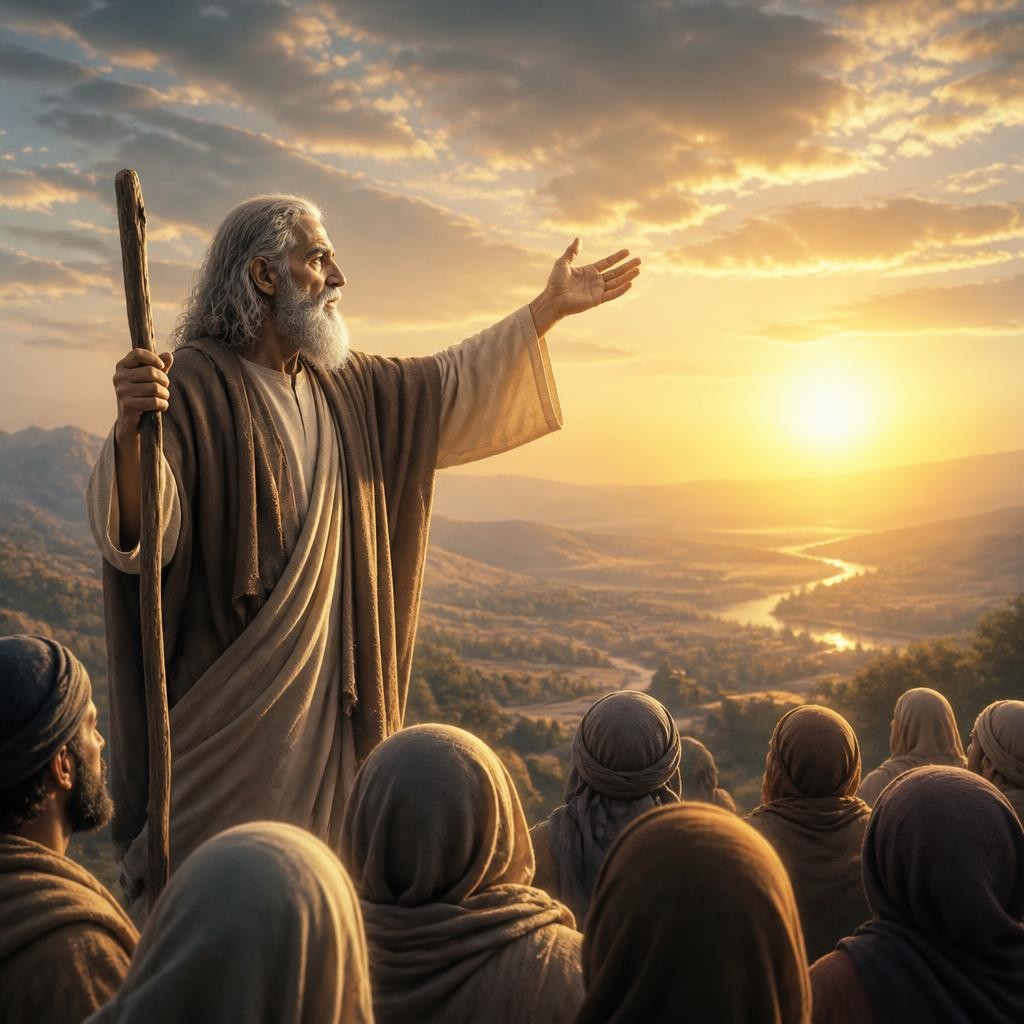 Illustration for the English word “prophet”