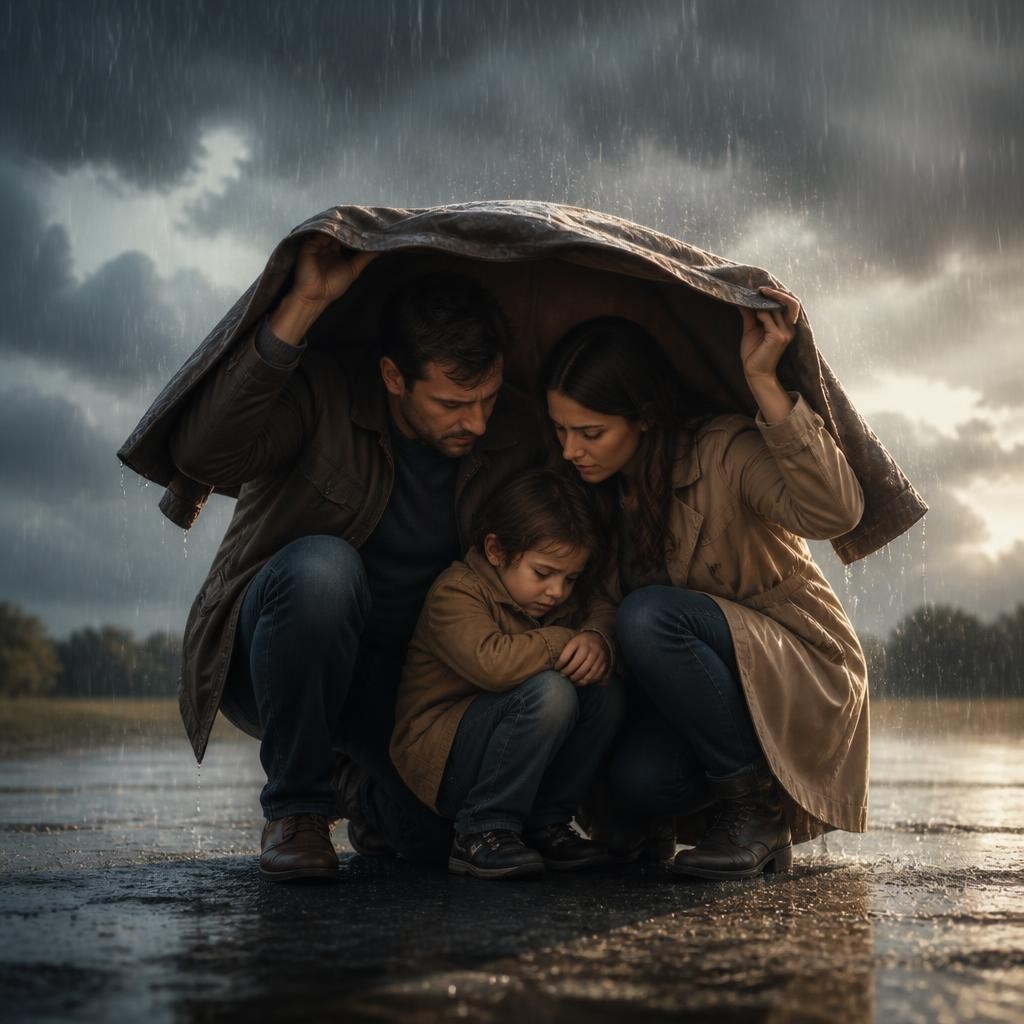 Illustration for the English word “protect”