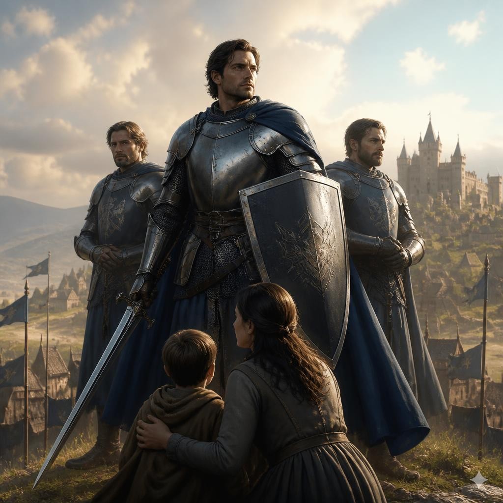 Illustration for the English word “protector”