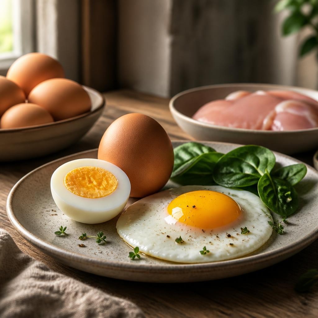 Illustration for the English word “protein”