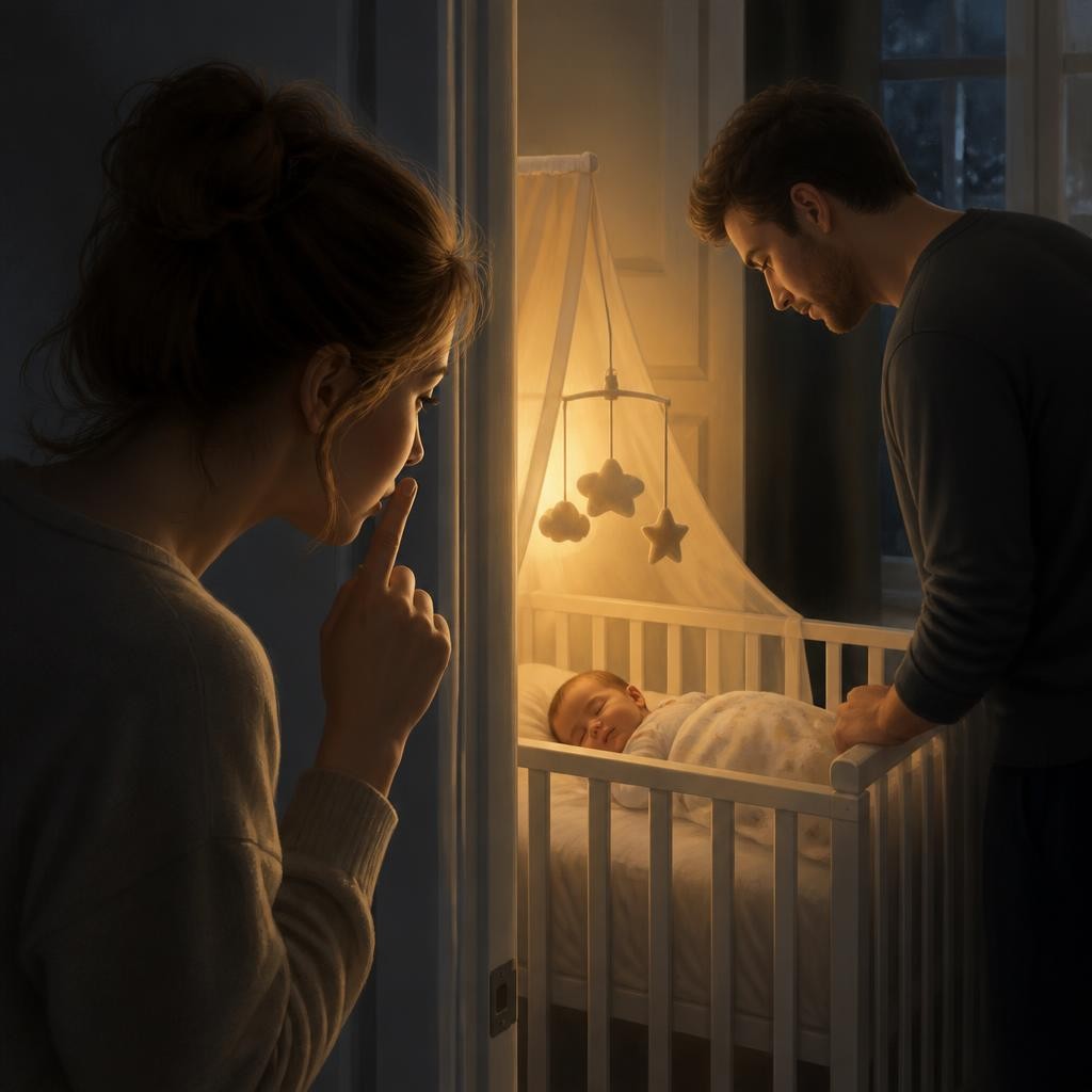 Illustration for the English word “quiet”