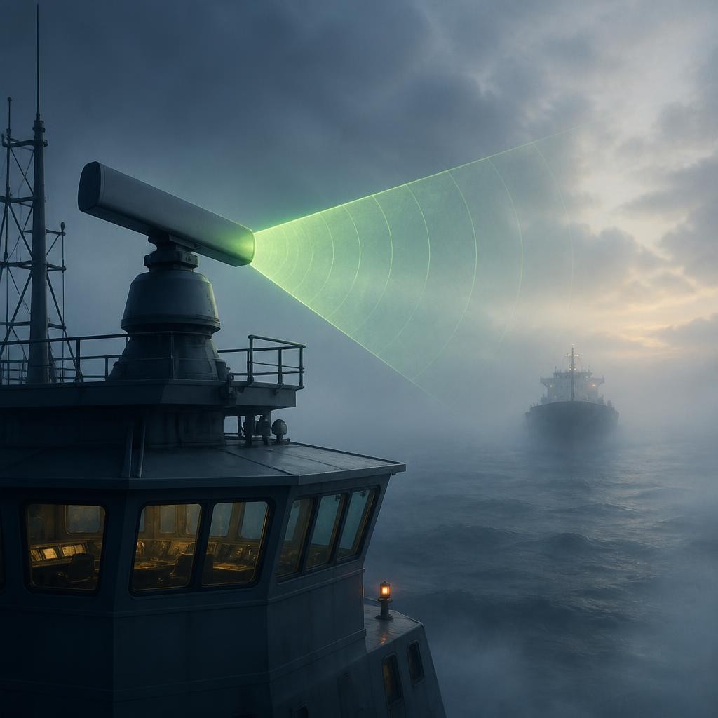 Illustration for the English word “radar”