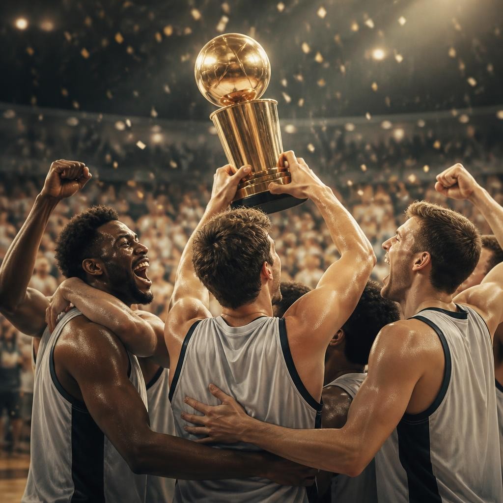 Illustration for the English word “rebound”